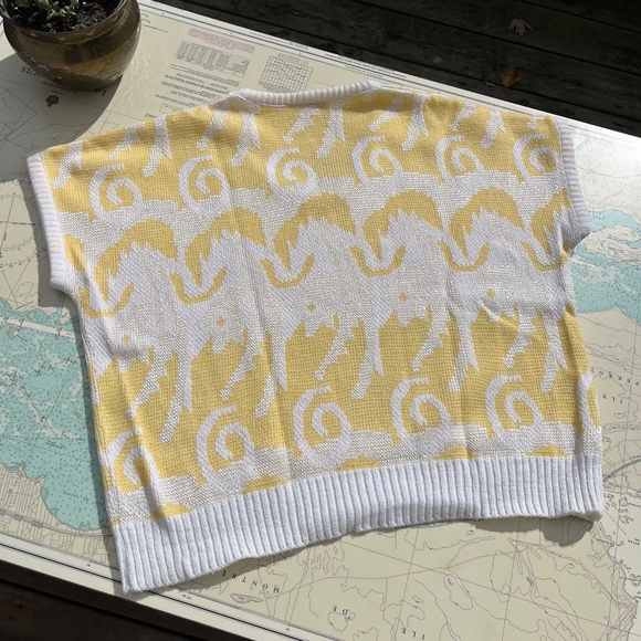 Vintage 90s Liz Moody Short Sleeve Knit - Picture 5 of 6